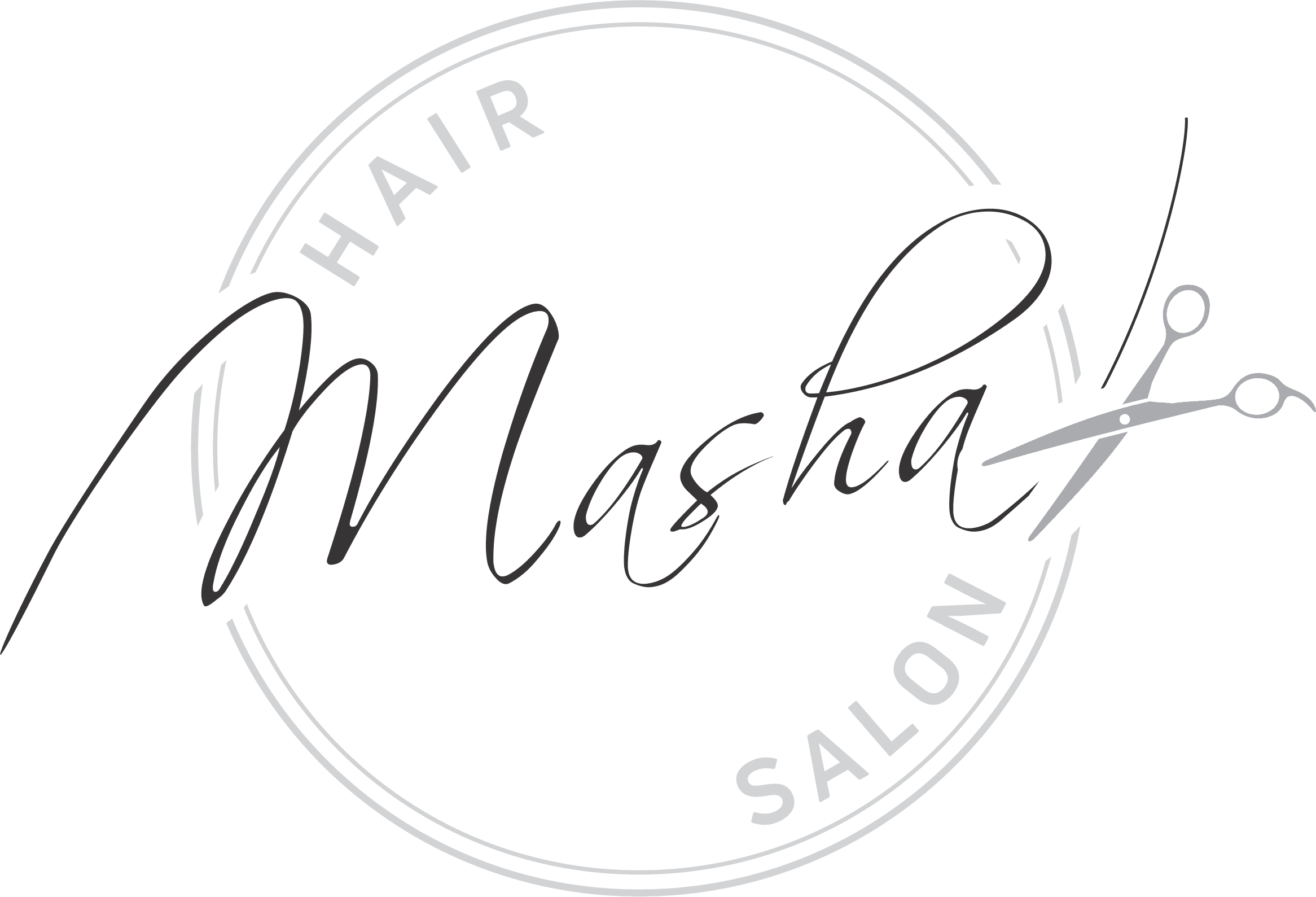 Logo podjetja Masha hair salon